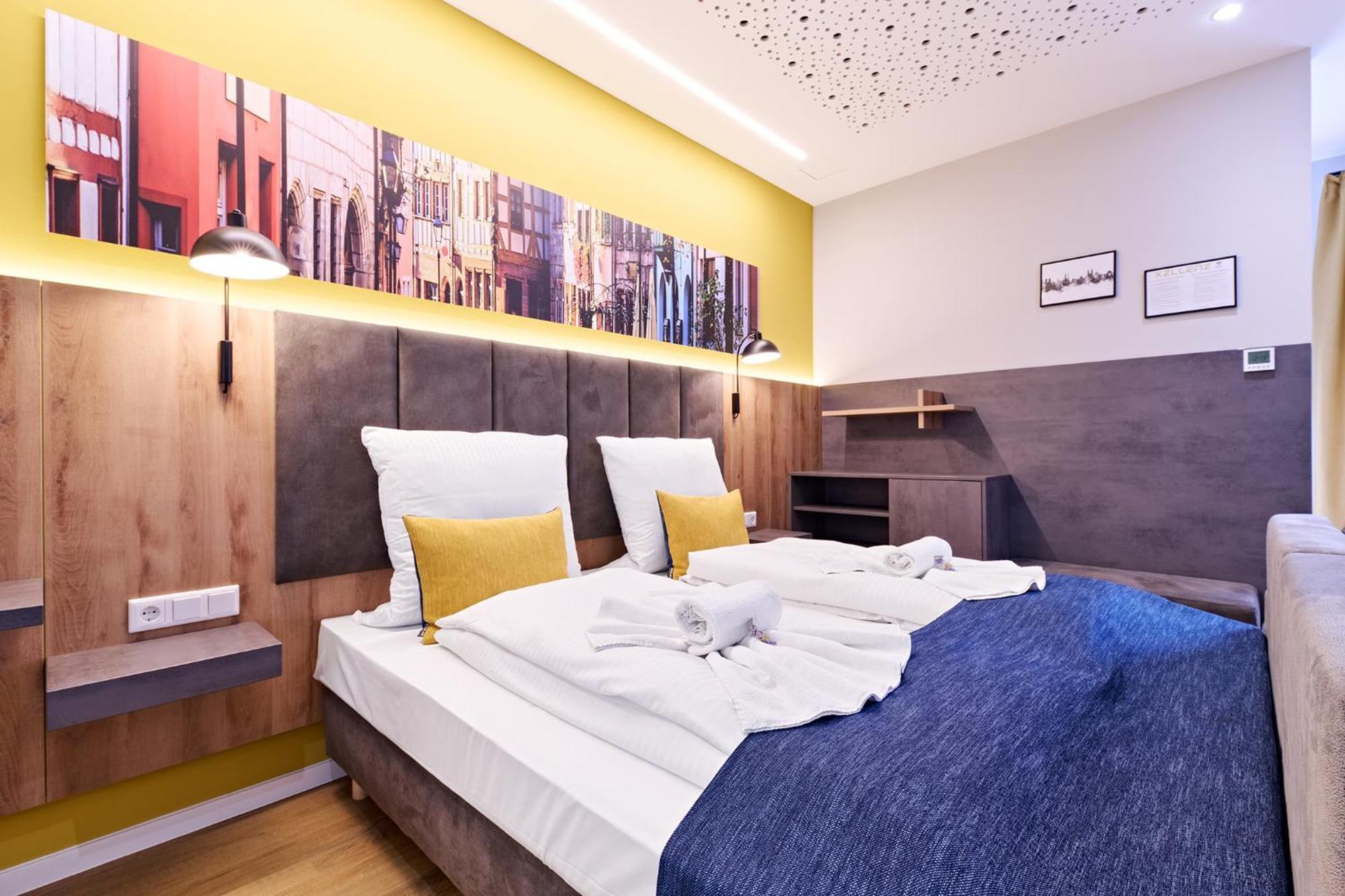 Xzllenz Traum Studio-Apartment, Frei-Parken, U-Bahn, Kueche Нюрнберг Екстер'єр фото